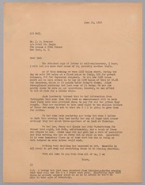 [Letter from Harris Leon Kempner to I. H. Kempner, June 30, 1948]
