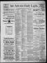 Newspaper: San Antonio Daily Light (San Antonio, Tex.), Vol. 5, No. 323, Ed. 1, …