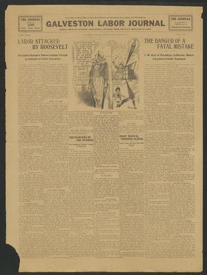 Galveston Labor Journal (Galveston, Tex.), Vol. 1, No. 1, Ed. 1 Friday, October 30, 1908