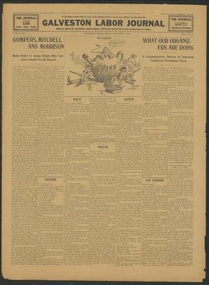 Primary view of object titled 'Galveston Labor Journal (Galveston, Tex.), Vol. 1, No. 15, Ed. 1 Friday, February 5, 1909'.