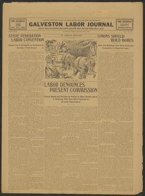Galveston Labor Journal (Galveston, Tex.), Vol. 1, No. 27, Ed. 1 Friday, May 7, 1909
