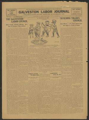 Primary view of object titled 'Galveston Labor Journal (Galveston, Tex.), Vol. 1, No. 41, Ed. 1 Friday, July 30, 1909'.