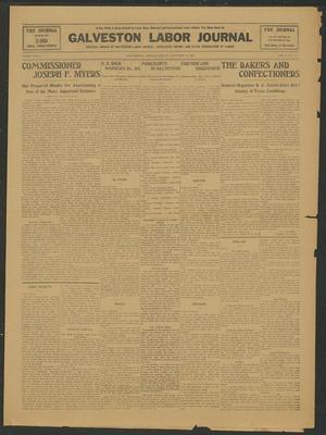Primary view of object titled 'Galveston Labor Journal (Galveston, Tex.), Vol. 1, No. 51, Ed. 1 Friday, October 8, 1909'.