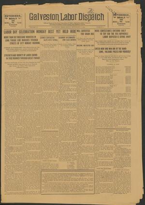 Galveston Labor Dispatch (Galveston, Tex.), Vol. 4, No. 11, Ed. 1 Friday, September 11, 1914