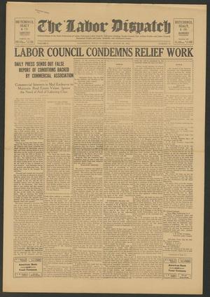 The Labor Dispatch (Galveston, Tex.), Vol. 5, No. 35, Ed. 1 Saturday, August 28, 1915