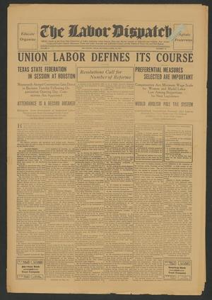 The Labor Dispatch (Galveston, Tex.), Vol. 6, No. 16, Ed. 1 Saturday, April 29, 1916
