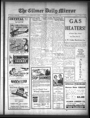 The Gilmer Daily Mirror (Gilmer, Tex.), Vol. 20, No. 209, Ed. 1 Saturday, November 9, 1935