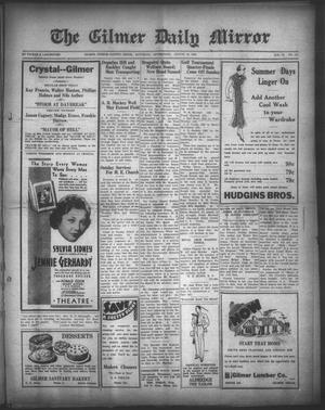 The Gilmer Daily Mirror (Gilmer, Tex.), Vol. 18, No. 131, Ed. 1 Saturday, August 12, 1933