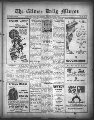The Gilmer Daily Mirror (Gilmer, Tex.), Vol. 18, No. 164, Ed. 1 Wednesday, September 20, 1933