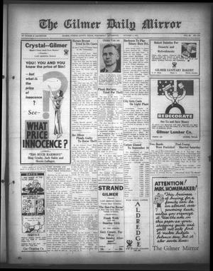The Gilmer Daily Mirror (Gilmer, Tex.), Vol. 18, No. 176, Ed. 1 Wednesday, October 4, 1933