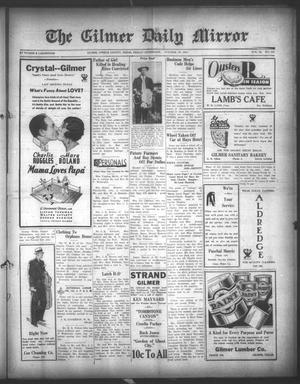 The Gilmer Daily Mirror (Gilmer, Tex.), Vol. 18, No. 190, Ed. 1 Friday, October 20, 1933