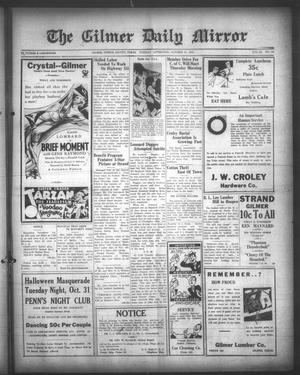 The Gilmer Daily Mirror (Gilmer, Tex.), Vol. 18, No. 199, Ed. 1 Tuesday, October 31, 1933