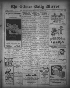 Primary view of object titled 'The Gilmer Daily Mirror (Gilmer, Tex.), Vol. 18, No. 230, Ed. 1 Wednesday, December 6, 1933'.