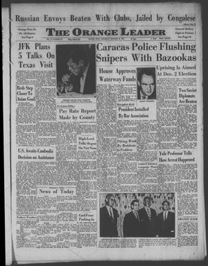 The Orange Leader (Orange, Tex.), Vol. 60, No. 275, Ed. 1 Wednesday, November 20, 1963