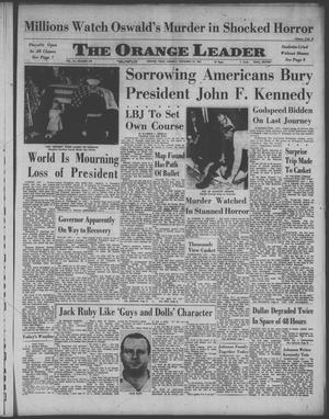 The Orange Leader (Orange, Tex.), Vol. 60, No. 278, Ed. 1 Monday, November 25, 1963