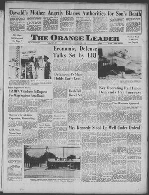 The Orange Leader (Orange, Tex.), Vol. 60, No. 284, Ed. 1 Monday, December 2, 1963