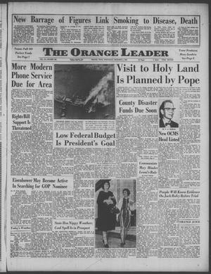 The Orange Leader (Orange, Tex.), Vol. 60, No. 286, Ed. 1 Wednesday, December 4, 1963