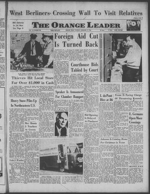The Orange Leader (Orange, Tex.), Vol. 60, No. 298, Ed. 1 Thursday, December 19, 1963