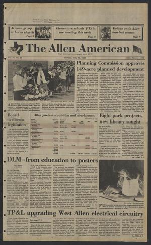 The Allen American (Allen, Tex.), Vol. 16, No. 84, Ed. 1 Monday, May 13, 1985