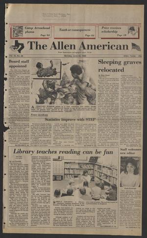Primary view of object titled 'The Allen American (Allen, Tex.), Vol. 16, No. 96, Ed. 1 Monday, June 24, 1985'.