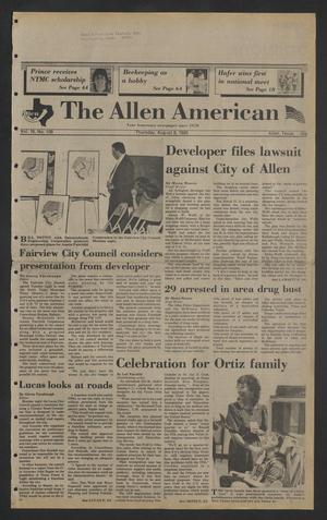 Primary view of object titled 'The Allen American (Allen, Tex.), Vol. 16, No. 109, Ed. 1 Thursday, August 8, 1985'.