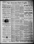 Newspaper: San Antonio Daily Light (San Antonio, Tex.), Vol. 6, No. 210, Ed. 1, …