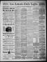 Newspaper: San Antonio Daily Light (San Antonio, Tex.), Vol. 6, No. 217, Ed. 1, …