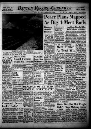 Denton Record-Chronicle (Denton, Tex.), Vol. 52, No. 303, Ed. 1 Sunday, July 24, 1955