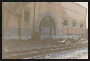 Primary view of object titled '[Debris Gathered by Rail]'.