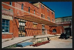 Primary view of object titled '[Awning Outside Museum]'.