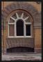 Photograph: [Arched Window at the Dr. Pepper Museum]