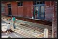 Photograph: [Construction on The Deck of The Dr. Pepper Museum During Renovations]