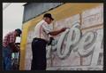 Thumbnail image of item number 1 in: '[Artists Restoring Dr. Pepper Mural]'.