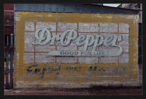 [Original 1940s Dr. Pepper Mural]