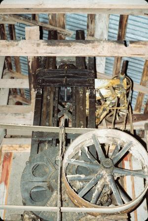 Primary view of object titled '[Tramper above the Press Box]'.