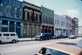 Photograph: [Multi-Colored Building Façades in Galveston, Texas]