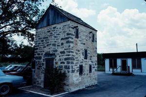 [Front and Side of Fabra Smokehouse, #2]