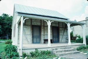 [Front and Side of Otto Brinkmann House]