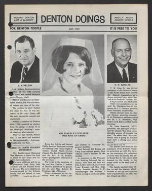 Denton Doings (Denton, Tex.), Vol. 34, Ed. 1, May 1969