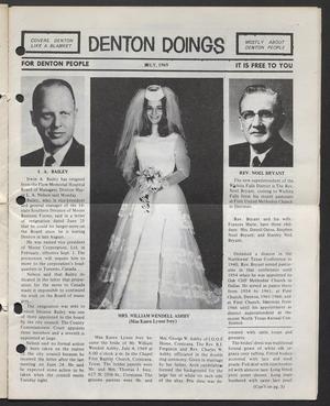 Denton Doings (Denton, Tex.), Vol. 34, Ed. 1, July 1969