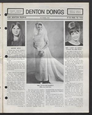 Denton Doings (Denton, Tex.), Vol. 34, Ed. 1, October 1969