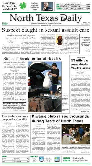 North Texas Daily (Denton, Tex.), Vol. 88, No. 91, Ed. 1 Friday, March 12, 2004