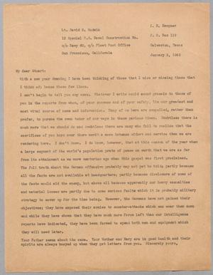 [Letter from I. H. Kempner to David S. Godwin, January 03, 1945]