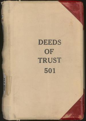 Travis County Deed Records: Deed Record 501 - Deeds of Trust