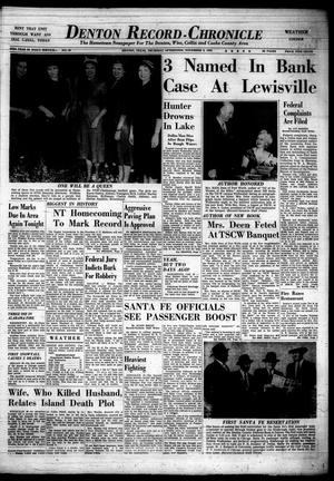Denton Record-Chronicle (Denton, Tex.), Vol. 53, No. 79, Ed. 1 Thursday, November 3, 1955