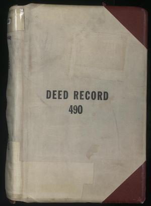 Primary view of Travis County Deed Records: Deed Record 490