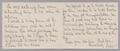 Thumbnail image of item number 2 in: '[Handwritten Letter from Sara K. Weston to Mr. and Mrs. D. W. Kempner]'.