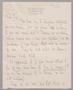 Letter: [Handwritten Letter from Sara K. Weston to Robert Lee Kempner, March …