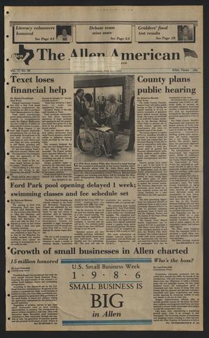 The Allen American (Allen, Tex.), Vol. 17, No. 86, Ed. 1 Wednesday, May 21, 1986