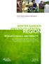 Report: Winter Garden and South Central Region: Research Goals and Impacts
